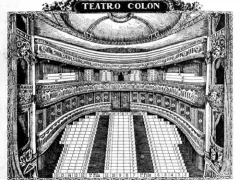 Interior of the Teatro Colon