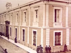 Old photograph Casa de la Moneda, Lima