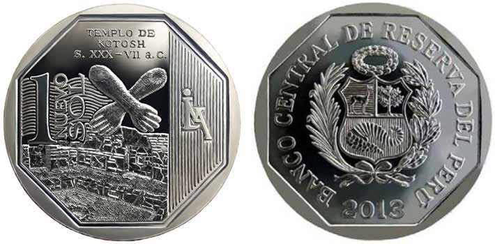 wealth and pride peruvian coin series temple of kotosh