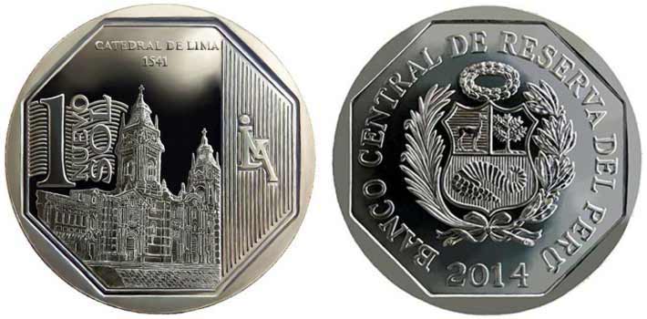 wealth and pride peruvian coin series cathedral of lima