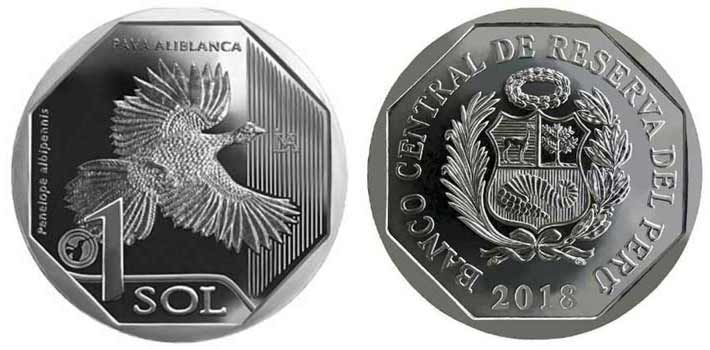 threatened wildlife peruvian coin series white winged guan