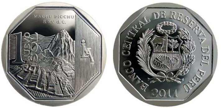 wealth and pride peruvian coin series machu picchu