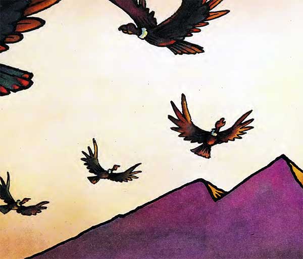 Huatya Curi and the Five Condors - An illustrated myth from the Huarochiri Culture of Peru