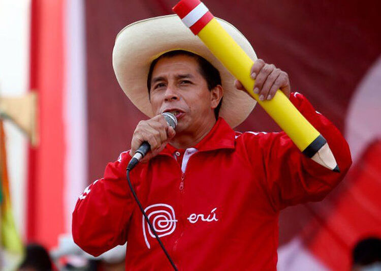 Pedro Castillo presidential election campaign 2021