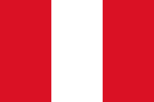 The Peruvian National Flag since 1950