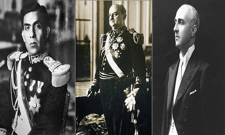 Peruvian Presidents Luis Miguel Sánchez Cerro, Osacar Benavides and Manuel Prado y Ugarteche 