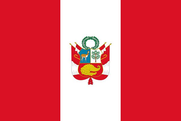 Peruvian War flag since 1950