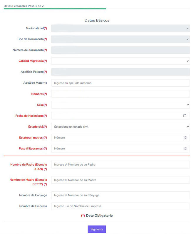 How to make an appointment at Interpol Peru