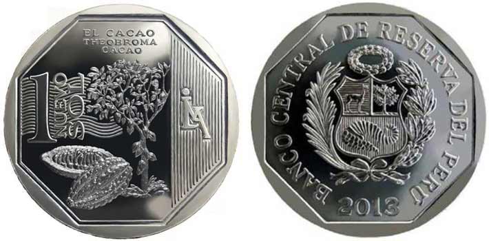 natural resources peruvian coin series cacao