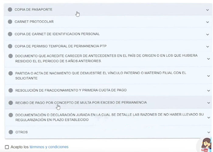 Subsanacion de documentos - How to submit documents on the Migraciones Agencia Digital