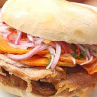 Typical Peruvian Sandwiches