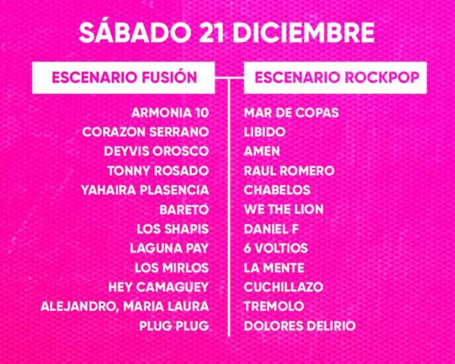 alternativo music festival 5 line up 