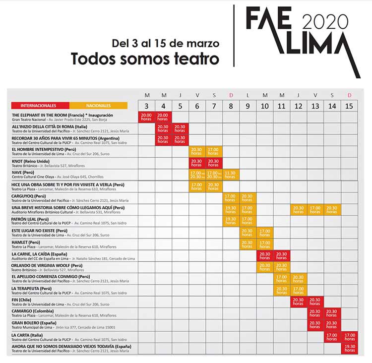 program fae lima 2020