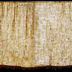 Chimú Culture Gold Appliqued Tunic (1200-1400 A.D.), Length 149 cm, North Coast of Peru (The Gold Museum, Lima)