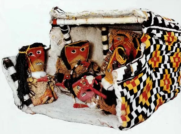 Chancay Culture House of Dolls (1200-1400 A.D.), 29 x 45 x 27 cm, Chancay Valley (Amano Museum, Lima) Chancay Culture House of Dolls (1200-1400 A.D.), 29 x 45 x 27 cm, Chancay Valley (Amano Museum, Lima)