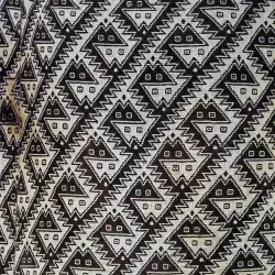 Chancay Culture Face-patterned Double-cloth (1200-1400 A.D.), 101 x 60 cm, Chancay Valley (Amano Museum, Lima)