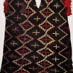 Paracas Culture Ocucaje Tunic (100 A.D.), 82 x 76 cm, Ocucaje District / Ica (Private Collection)