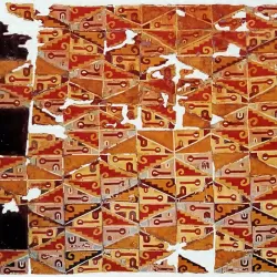 Huari (Wari) Culture Tapestry Tunic (800-1000 A.D.), 213 x 98 cm, South Coast of Peru (Amano Museum, Lima)