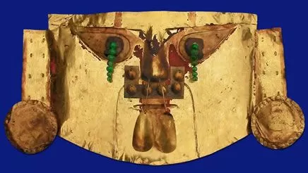 Museo de Oro - Lambayeque mask Museo de Oro - Lambayeque mask
