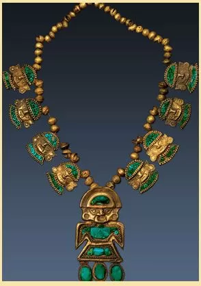 Museo de Oro - Lambayeqye necklace Museo de Oro - Lambayeqye necklace