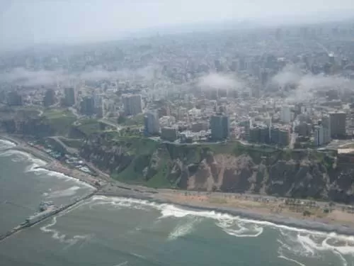 lima from sky lima from sky