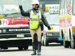 lima traffic police