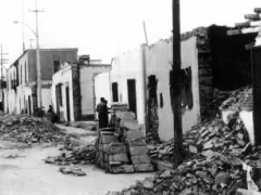 Earthquake in Lima 1974