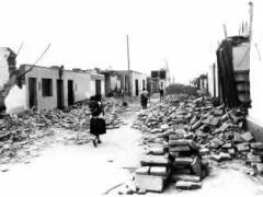 Earthquake in Lima 1974