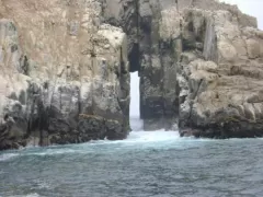 Rock formation at Callao&#039;s coast