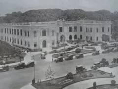 Old picture of the Metropolitan Museum of Lima