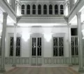 Living room area of the Belen House in Lima, Peru