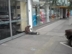 Begging in San Isidro