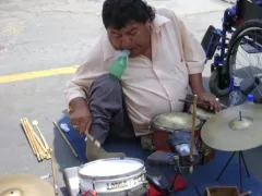 Begging in Lima