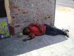 Begging in Lima