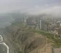 Miraflores covered in fog