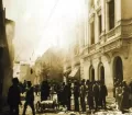 Invasion of Lima by Chilean troops during the War of Pacific