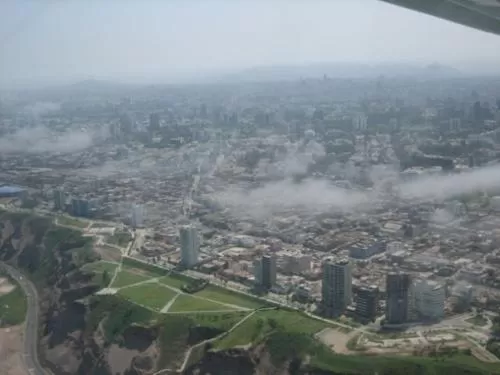 Lima from the air Lima from the air