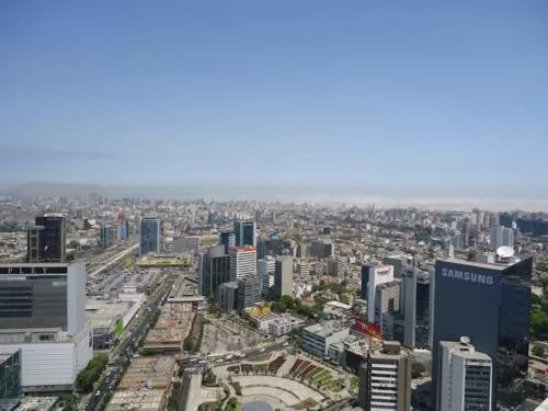 Lima from the air Lima from the air