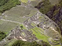 Terraces for agriculture Machu Picchu