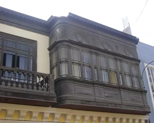 Exterior view Casa Canevaro in Lima Exterior view Casa Canevaro in Lima