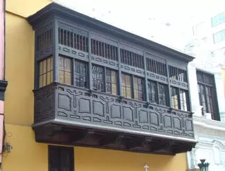 Balcony of the Casa Goyeneche Balcony of the Casa Goyeneche
