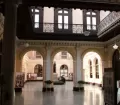 Patio of the Casa de Correos y Telegrafos in Lima