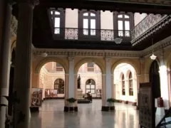 Patio of the Casa de Correos y Telegrafos in Lima