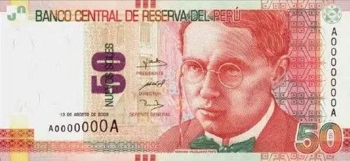 50 Soles bill 