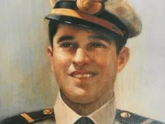 José Quiñones in uniform