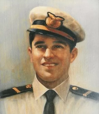 José Quiñones in uniform