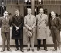Raul Porras 1930 with friends