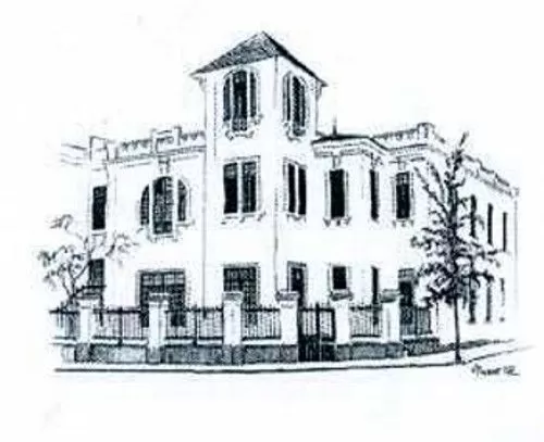 Sketch of Raúl Porras house in Miraflores Sketch of Raúl Porras house in Miraflores