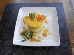 Causa Rellena prepared at Skykitchen