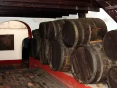 Wine cellar at the Convent of the Descalzos